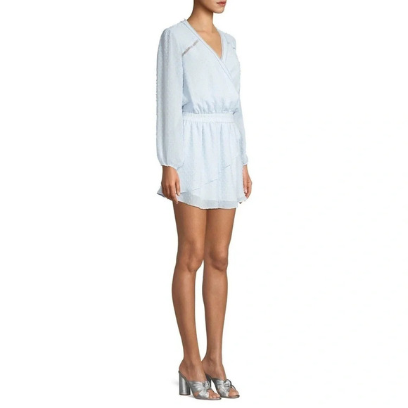 Generation Love Blue Verona Polka-dot Mini Dress - Picture 2 of 5